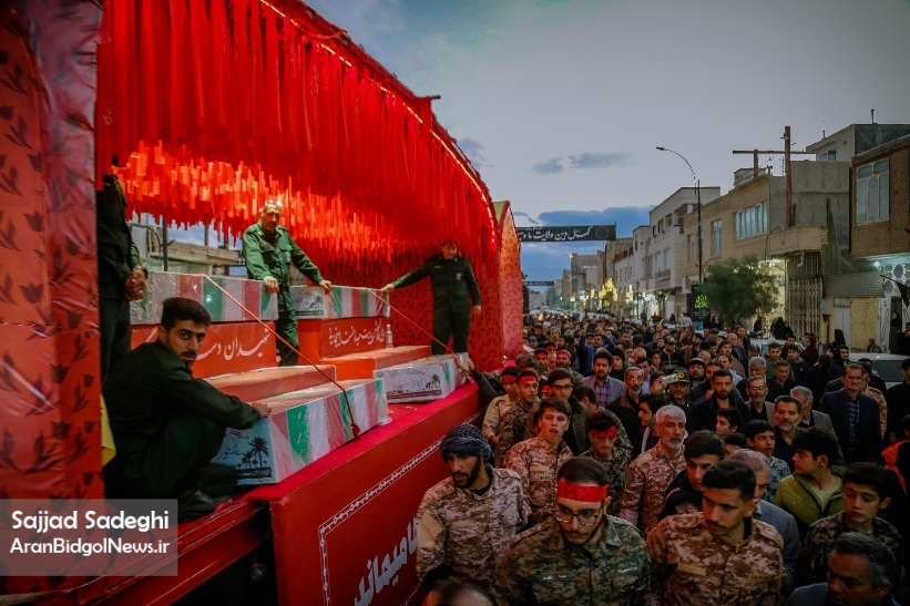 گزارش تصویری از کاروان شهدای گمنام پارت2